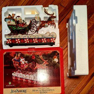 Jim Shore Musical Masterpiece Sleigh